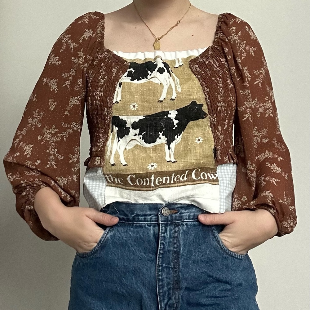Handmade sewn top